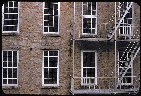 [654 Views of Mills, for Fortune Article "These Dark Satanic Mills"], Walker Evans (American, St. Louis, Missouri 1903–1975 New Haven, Connecticut), Color film transparency