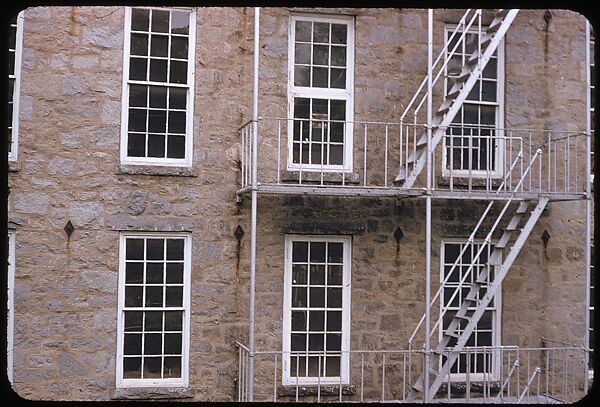 [654 Views of Mills, for Fortune Article "These Dark Satanic Mills"], Walker Evans (American, St. Louis, Missouri 1903–1975 New Haven, Connecticut), Color film transparency