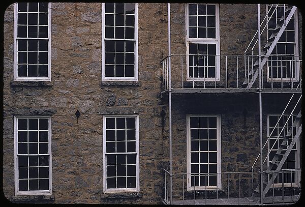 [654 Views of Mills, for Fortune Article "These Dark Satanic Mills"], Walker Evans (American, St. Louis, Missouri 1903–1975 New Haven, Connecticut), Color film transparency