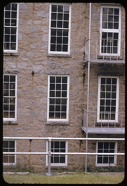 [654 Views of Mills, for Fortune Article "These Dark Satanic Mills"], Walker Evans (American, St. Louis, Missouri 1903–1975 New Haven, Connecticut), Color film transparency