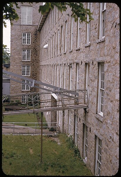 [654 Views of Mills, for Fortune Article "These Dark Satanic Mills"], Walker Evans (American, St. Louis, Missouri 1903–1975 New Haven, Connecticut), Color film transparency