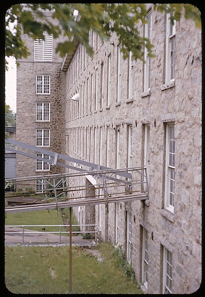 [654 Views of Mills, for Fortune Article "These Dark Satanic Mills"], Walker Evans (American, St. Louis, Missouri 1903–1975 New Haven, Connecticut), Color film transparency