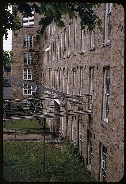 [654 Views of Mills, for Fortune Article "These Dark Satanic Mills"], Walker Evans (American, St. Louis, Missouri 1903–1975 New Haven, Connecticut), Color film transparency