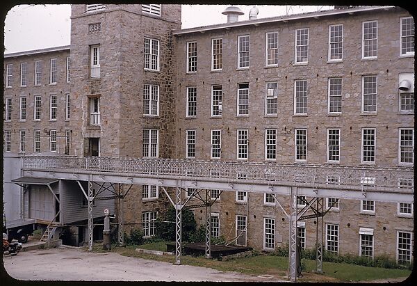 [654 Views of Mills, for Fortune Article "These Dark Satanic Mills"], Walker Evans (American, St. Louis, Missouri 1903–1975 New Haven, Connecticut), Color film transparency