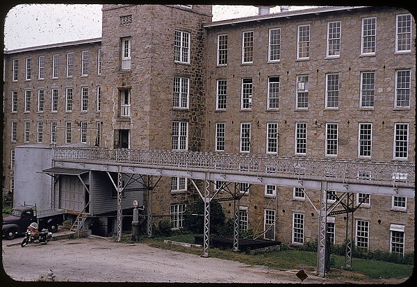 [654 Views of Mills, for Fortune Article "These Dark Satanic Mills"], Walker Evans (American, St. Louis, Missouri 1903–1975 New Haven, Connecticut), Color film transparency