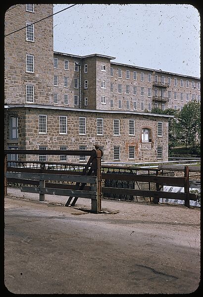 [654 Views of Mills, for Fortune Article "These Dark Satanic Mills"], Walker Evans (American, St. Louis, Missouri 1903–1975 New Haven, Connecticut), Color film transparency