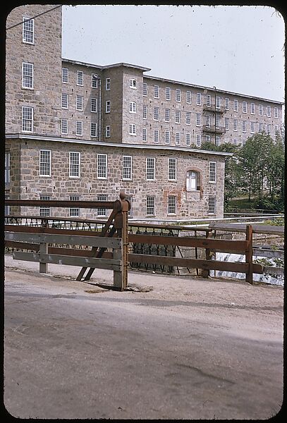 [654 Views of Mills, for Fortune Article "These Dark Satanic Mills"], Walker Evans (American, St. Louis, Missouri 1903–1975 New Haven, Connecticut), Color film transparency