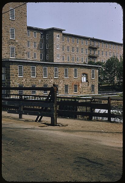 [654 Views of Mills, for Fortune Article "These Dark Satanic Mills"], Walker Evans (American, St. Louis, Missouri 1903–1975 New Haven, Connecticut), Color film transparency