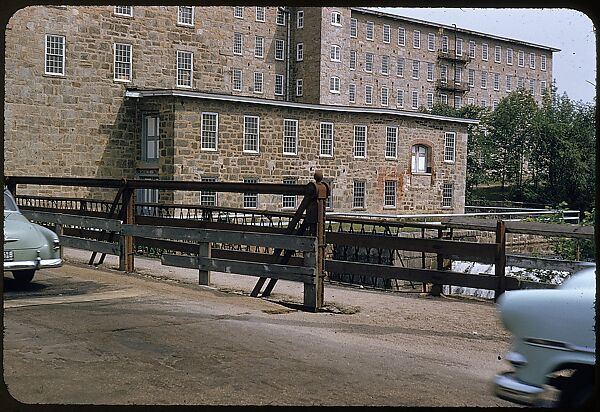 [654 Views of Mills, for Fortune Article "These Dark Satanic Mills"], Walker Evans (American, St. Louis, Missouri 1903–1975 New Haven, Connecticut), Color film transparency