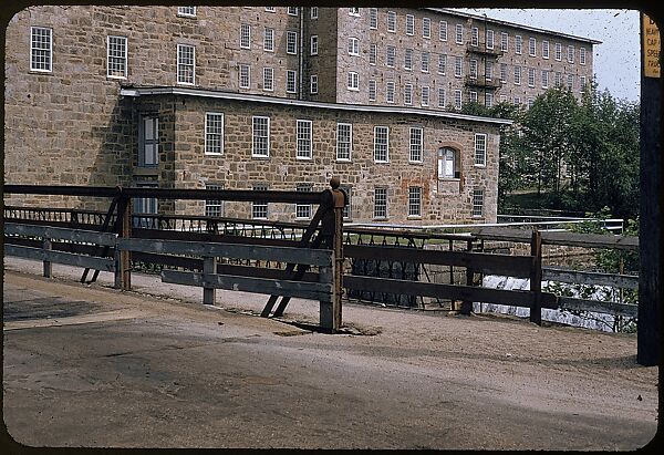 [654 Views of Mills, for Fortune Article "These Dark Satanic Mills"], Walker Evans (American, St. Louis, Missouri 1903–1975 New Haven, Connecticut), Color film transparency