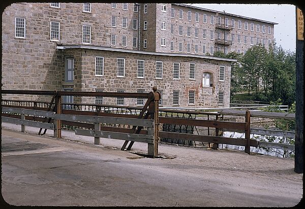 [654 Views of Mills, for Fortune Article "These Dark Satanic Mills"], Walker Evans (American, St. Louis, Missouri 1903–1975 New Haven, Connecticut), Color film transparency