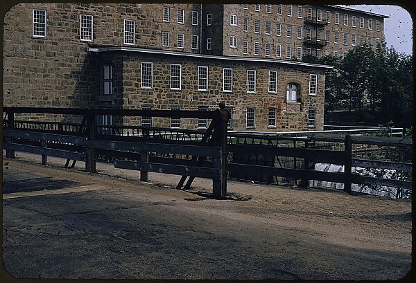 [654 Views of Mills, for Fortune Article "These Dark Satanic Mills"], Walker Evans (American, St. Louis, Missouri 1903–1975 New Haven, Connecticut), Color film transparency