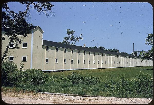 [654 Views of Mills, for Fortune Article "These Dark Satanic Mills"], Walker Evans (American, St. Louis, Missouri 1903–1975 New Haven, Connecticut), Color film transparency