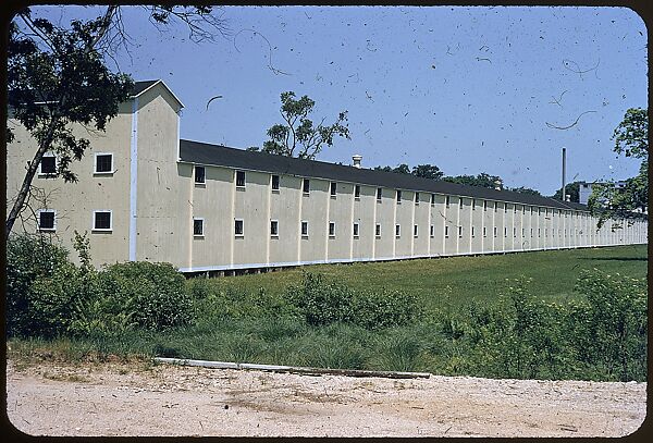 [654 Views of Mills, for Fortune Article "These Dark Satanic Mills"], Walker Evans (American, St. Louis, Missouri 1903–1975 New Haven, Connecticut), Color film transparency