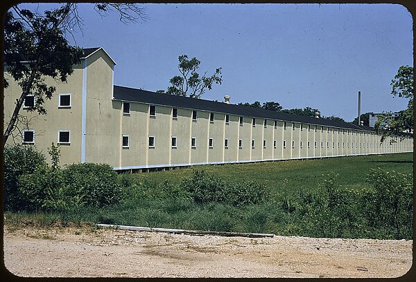 [654 Views of Mills, for Fortune Article "These Dark Satanic Mills"], Walker Evans (American, St. Louis, Missouri 1903–1975 New Haven, Connecticut), Color film transparency