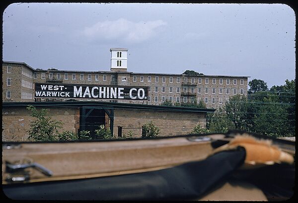 [654 Views of Mills, for Fortune Article "These Dark Satanic Mills"], Walker Evans (American, St. Louis, Missouri 1903–1975 New Haven, Connecticut), Color film transparency