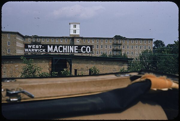 [654 Views of Mills, for Fortune Article "These Dark Satanic Mills"], Walker Evans (American, St. Louis, Missouri 1903–1975 New Haven, Connecticut), Color film transparency