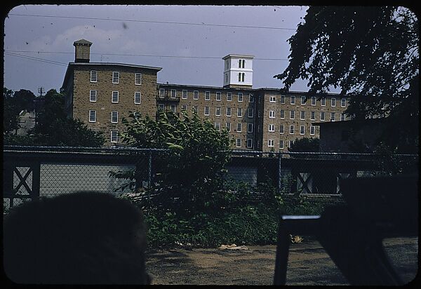 [654 Views of Mills, for Fortune Article "These Dark Satanic Mills"], Walker Evans (American, St. Louis, Missouri 1903–1975 New Haven, Connecticut), Color film transparency