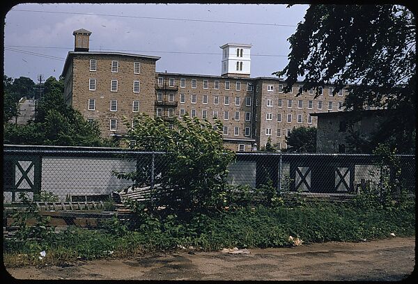 [654 Views of Mills, for Fortune Article "These Dark Satanic Mills"], Walker Evans (American, St. Louis, Missouri 1903–1975 New Haven, Connecticut), Color film transparency