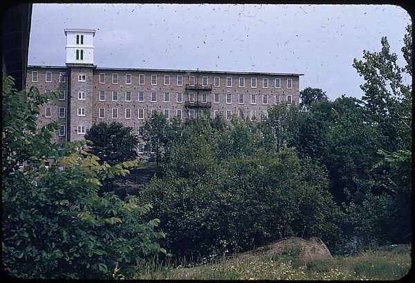[654 Views of Mills, for Fortune Article "These Dark Satanic Mills"], Walker Evans (American, St. Louis, Missouri 1903–1975 New Haven, Connecticut), Color film transparency