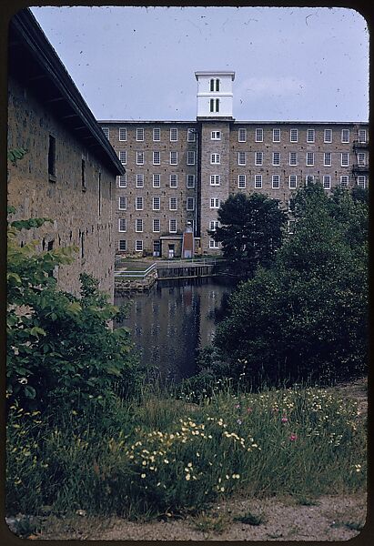 [654 Views of Mills, for Fortune Article "These Dark Satanic Mills"], Walker Evans (American, St. Louis, Missouri 1903–1975 New Haven, Connecticut), Color film transparency