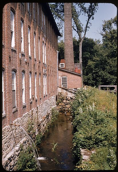 [654 Views of Mills, for Fortune Article "These Dark Satanic Mills"], Walker Evans (American, St. Louis, Missouri 1903–1975 New Haven, Connecticut), Color film transparency
