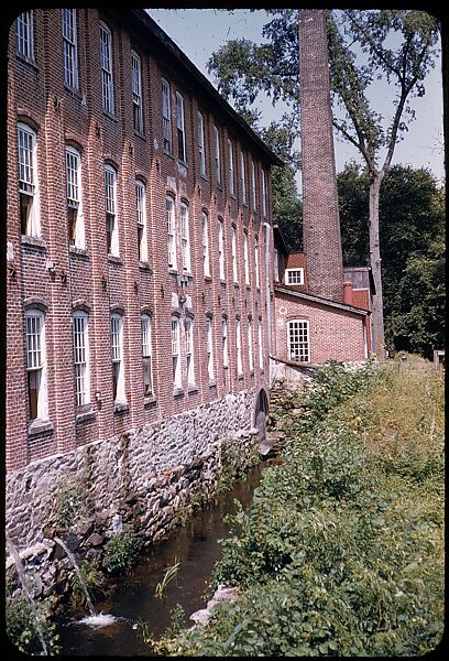 [654 Views of Mills, for Fortune Article "These Dark Satanic Mills"], Walker Evans (American, St. Louis, Missouri 1903–1975 New Haven, Connecticut), Color film transparency