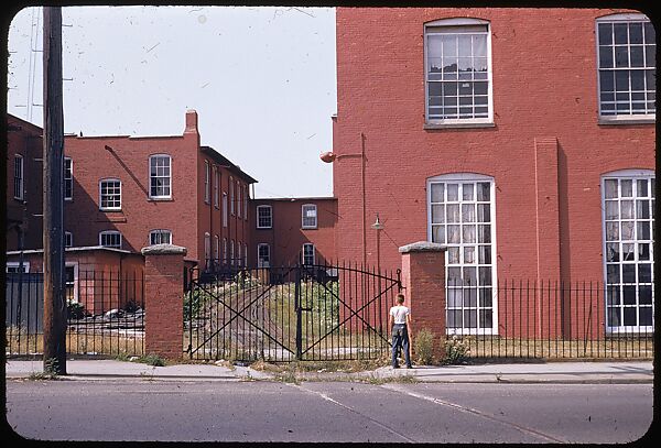 [654 Views of Mills, for Fortune Article "These Dark Satanic Mills"], Walker Evans (American, St. Louis, Missouri 1903–1975 New Haven, Connecticut), Color film transparency