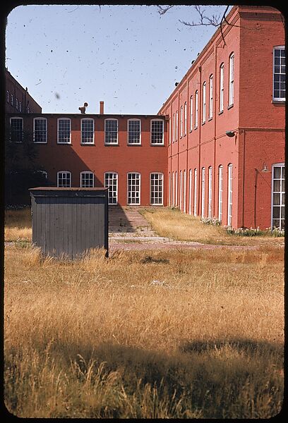[654 Views of Mills, for Fortune Article "These Dark Satanic Mills"], Walker Evans (American, St. Louis, Missouri 1903–1975 New Haven, Connecticut), Color film transparency