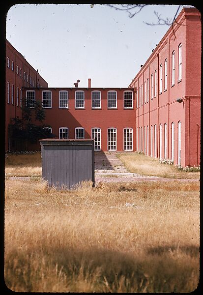 [654 Views of Mills, for Fortune Article "These Dark Satanic Mills"], Walker Evans (American, St. Louis, Missouri 1903–1975 New Haven, Connecticut), Color film transparency