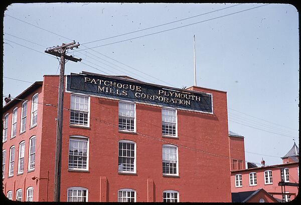 [654 Views of Mills, for Fortune Article "These Dark Satanic Mills"], Walker Evans (American, St. Louis, Missouri 1903–1975 New Haven, Connecticut), Color film transparency