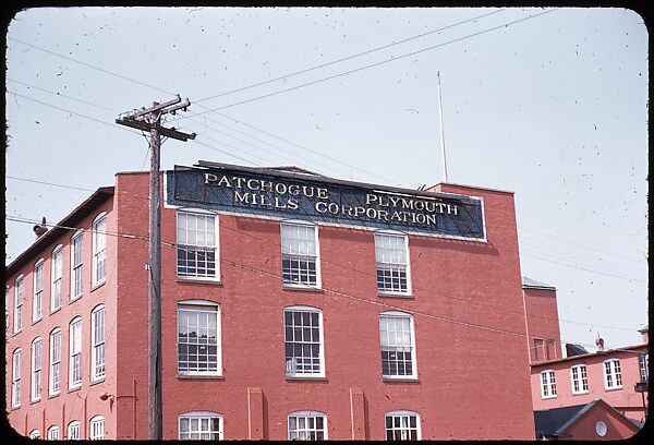 [654 Views of Mills, for Fortune Article "These Dark Satanic Mills"], Walker Evans (American, St. Louis, Missouri 1903–1975 New Haven, Connecticut), Color film transparency