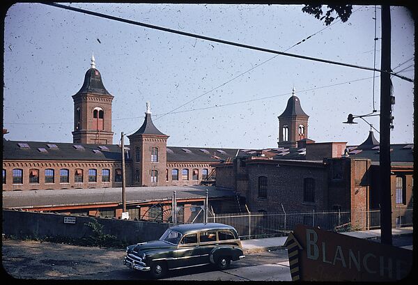 [654 Views of Mills, for Fortune Article "These Dark Satanic Mills"], Walker Evans (American, St. Louis, Missouri 1903–1975 New Haven, Connecticut), Color film transparency