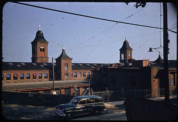 [654 Views of Mills, for Fortune Article "These Dark Satanic Mills"], Walker Evans (American, St. Louis, Missouri 1903–1975 New Haven, Connecticut), Color film transparency