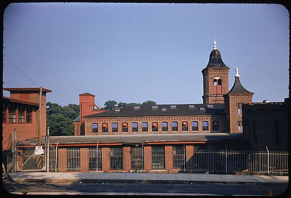 [654 Views of Mills, for Fortune Article "These Dark Satanic Mills"], Walker Evans (American, St. Louis, Missouri 1903–1975 New Haven, Connecticut), Color film transparency