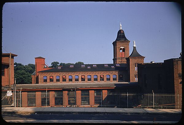 [654 Views of Mills, for Fortune Article "These Dark Satanic Mills"], Walker Evans (American, St. Louis, Missouri 1903–1975 New Haven, Connecticut), Color film transparency