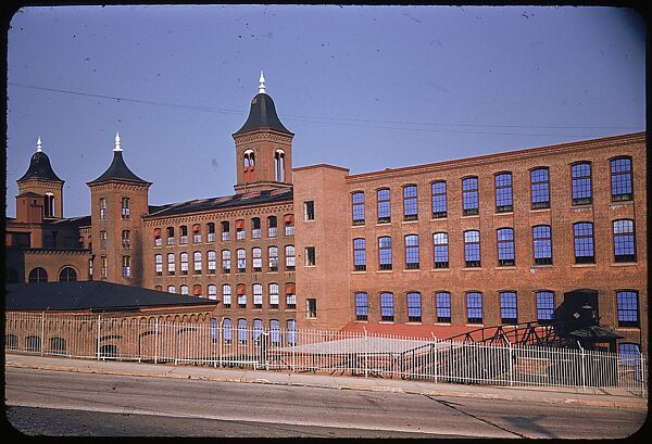 [654 Views of Mills, for Fortune Article "These Dark Satanic Mills"], Walker Evans (American, St. Louis, Missouri 1903–1975 New Haven, Connecticut), Color film transparency