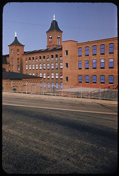 [654 Views of Mills, for Fortune Article "These Dark Satanic Mills"], Walker Evans (American, St. Louis, Missouri 1903–1975 New Haven, Connecticut), Color film transparency