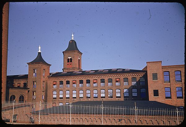 [654 Views of Mills, for Fortune Article "These Dark Satanic Mills"], Walker Evans (American, St. Louis, Missouri 1903–1975 New Haven, Connecticut), Color film transparency