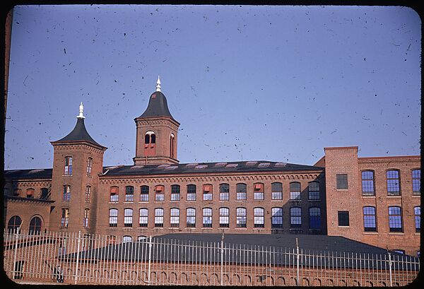 [654 Views of Mills, for Fortune Article "These Dark Satanic Mills"], Walker Evans (American, St. Louis, Missouri 1903–1975 New Haven, Connecticut), Color film transparency