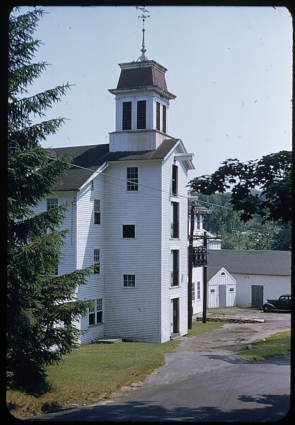 [654 Views of Mills, for Fortune Article "These Dark Satanic Mills"], Walker Evans (American, St. Louis, Missouri 1903–1975 New Haven, Connecticut), Color film transparency