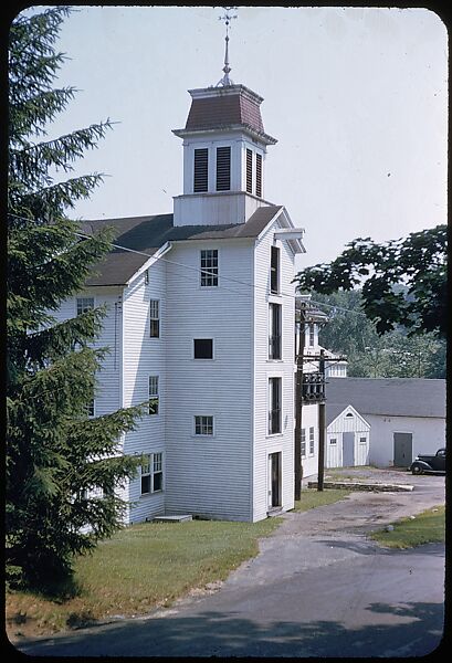 [654 Views of Mills, for Fortune Article "These Dark Satanic Mills"], Walker Evans (American, St. Louis, Missouri 1903–1975 New Haven, Connecticut), Color film transparency