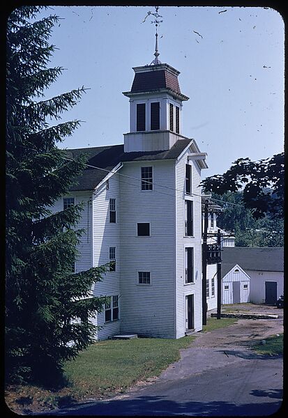 [654 Views of Mills, for Fortune Article "These Dark Satanic Mills"], Walker Evans (American, St. Louis, Missouri 1903–1975 New Haven, Connecticut), Color film transparency
