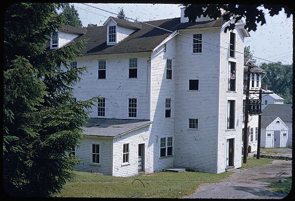 [654 Views of Mills, for Fortune Article "These Dark Satanic Mills"], Walker Evans (American, St. Louis, Missouri 1903–1975 New Haven, Connecticut), Color film transparency