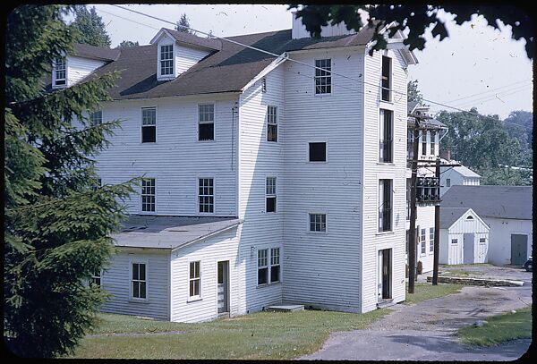 [654 Views of Mills, for Fortune Article "These Dark Satanic Mills"], Walker Evans (American, St. Louis, Missouri 1903–1975 New Haven, Connecticut), Color film transparency