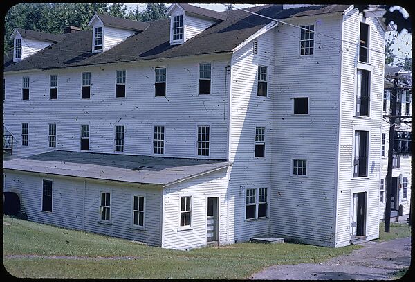 [654 Views of Mills, for Fortune Article "These Dark Satanic Mills"], Walker Evans (American, St. Louis, Missouri 1903–1975 New Haven, Connecticut), Color film transparency