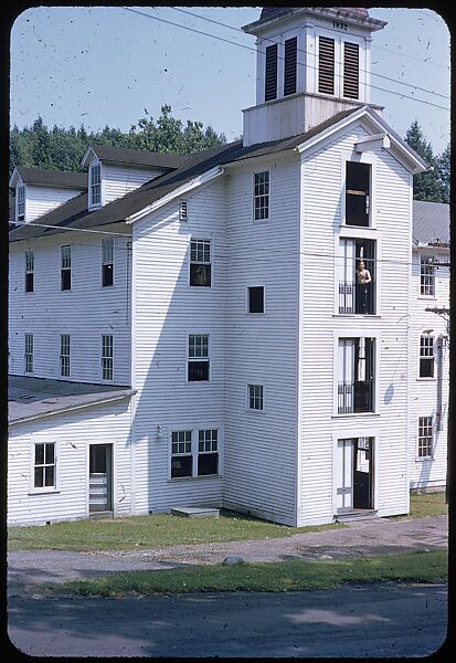 [654 Views of Mills, for Fortune Article "These Dark Satanic Mills"], Walker Evans (American, St. Louis, Missouri 1903–1975 New Haven, Connecticut), Color film transparency