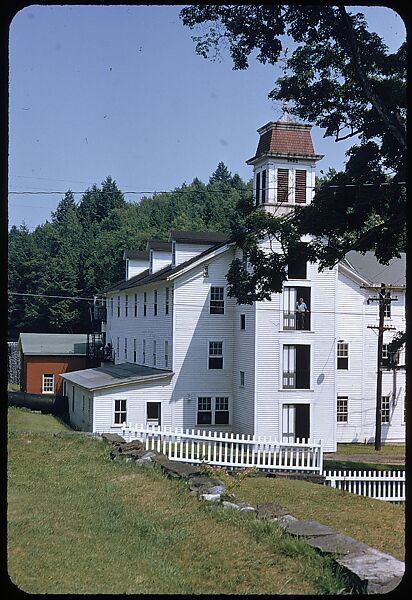 [654 Views of Mills, for Fortune Article "These Dark Satanic Mills"], Walker Evans (American, St. Louis, Missouri 1903–1975 New Haven, Connecticut), Color film transparency