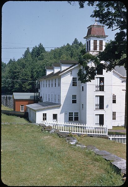 [654 Views of Mills, for Fortune Article "These Dark Satanic Mills"], Walker Evans (American, St. Louis, Missouri 1903–1975 New Haven, Connecticut), Color film transparency