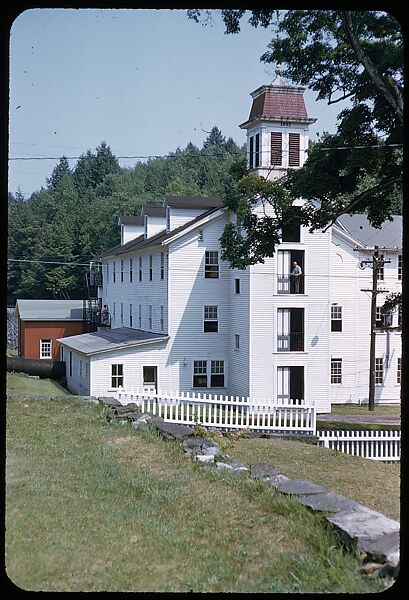 [654 Views of Mills, for Fortune Article "These Dark Satanic Mills"], Walker Evans (American, St. Louis, Missouri 1903–1975 New Haven, Connecticut), Color film transparency